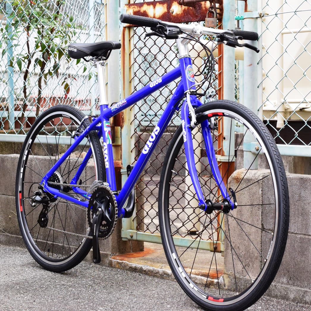 サイクルショップ ラビット 宝塚市 宝塚 小林 自転車屋 自転車 スポーツバイク クロスバイク GIOS MISTRAL BLUE ジオス ミストラル